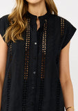 Beachfront Eyelet Camp Shirt