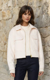 Willow White Zip Up Jacket