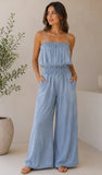 Tencel Strappy Jumpsuit