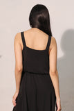 Clara Crepe Bubble Top