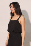 Clara Crepe Bubble Top