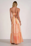 Coral Strovia Maxi Dress