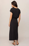 Z Supply Anika Jersey Midi Dress Black
