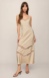 Z Supply Bruna Lace Inset Midi Dress