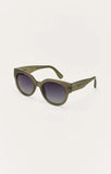 Z Supply Lunch Date Polarized Sunglasses - Olive