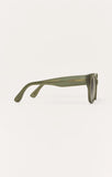 Z Supply Lunch Date Polarized Sunglasses - Olive