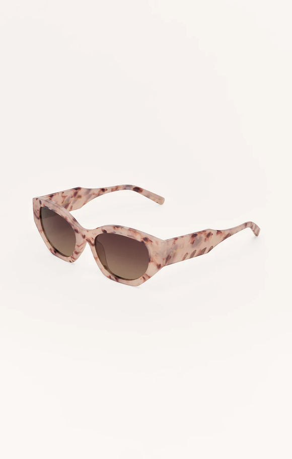 Z Supply Love Sick Warm Sand Polarized Sunglasses