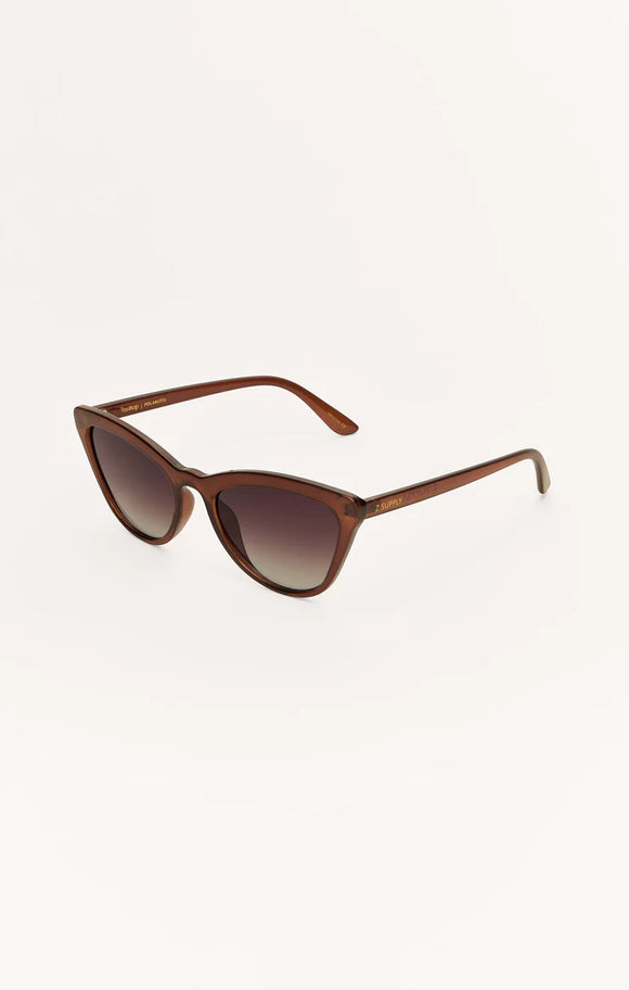 Z Supply Chestnut Gradient Polarized Sunglasses