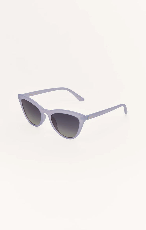 Z Supply Rooftop Frosted Violet  Sunglasses
