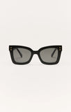 Z Supply Polarized Confidential Sunglasses- Polished Black