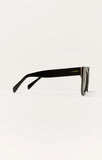 Z Supply Polarized Confidential Sunglasses- Polished Black