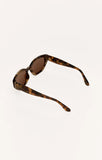 Z Supply Lookout Chestnut Brown Polarized Sunglasses