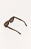 Z Supply Shoreline Brown Tortoise Polarized Sunglasses