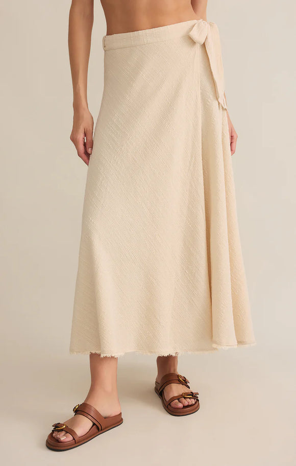 Z Supply Salerno Wrap Midi Skirt