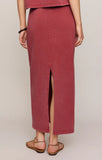 Z Supply Gail Midi Skirt Ruby