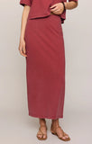 Z Supply Gail Midi Skirt Ruby