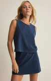 Z Supply sloane Jersey Denim Muscle Tank