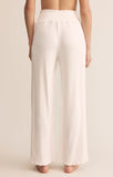 Z Supply Dawn Smocked Rib Pant Vanilla Ice