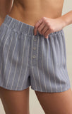 Z Supply Boyfriend Boxer Blue Velvet