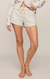 Z Supply Waffle Shorts Feather Grey