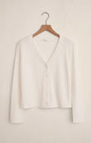 Z Supply Mara Rib Cardigan in Vanilla Ice
