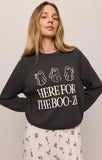Z Supply Booze Sweatshirt Ash Black