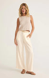 Z Supply Vista Linen Pant Sea Salt