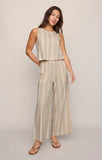 Z Supply Knit Striped Pant Cloud