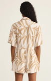 Z Supply Marcel Tropical Palm Romper