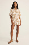 Z Supply Marcel Tropical Palm Romper