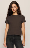 Z Supply Modern Slub Tee Cocoa Bean