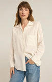 Z Supply Perfect Linen Top White