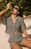 Z Supply Monaco Crochet Button Up