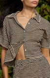 Z Supply Monaco Crochet Button Up