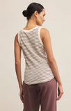 Z Supply Perfect Striped Tank Sandalwood