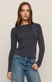 Z Supply Arlet Mini Thermal Top Oxford Blue