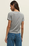 Z Supply Tourist Tee Heather Grey