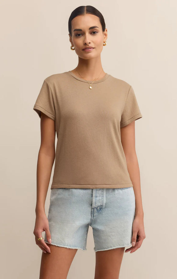 Z Supply Tourist Tee Desert Tan