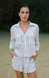 Z Supply Helena Striped Shirt