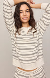 Z Supply Stand Out Striped Fleece Sweatshirt