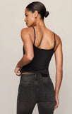 Z Supply Luxe Smooth Essential Tank in Black