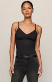 Z Supply Luxe Smooth Essential Tank in Black