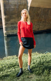 Z Supply Medina Cardigan Festive Red