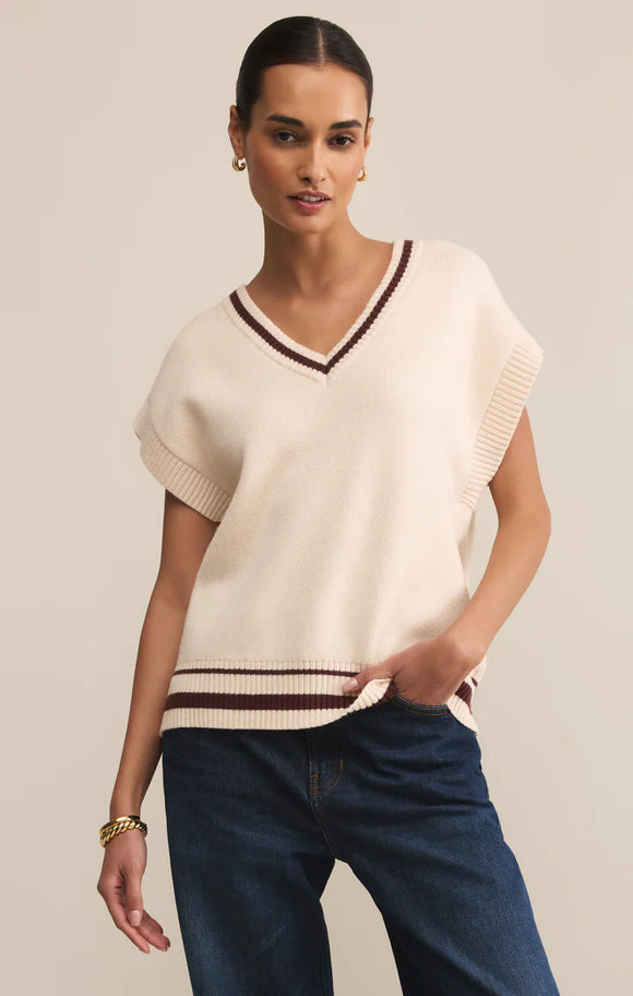 Z Supply Fletcher Crystal Sweater Vest