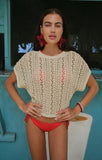 Z Supply Ballast Crochet Sweater top