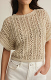 Z Supply Ballast Crochet Sweater top