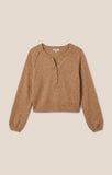 Z Supply Westmont Henley Sweater in Golden Caramel