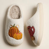Fuzzy Fall Slippers