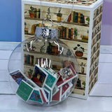 Miniature Books Holiday Ornament