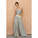 Saltwater Striped Halter Top